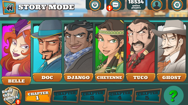 Скриншот из Colt Express