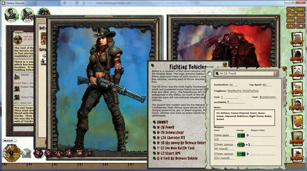 Скриншот из Fantasy Grounds - Deadlands Reloaded: Hell on Earth Reloaded