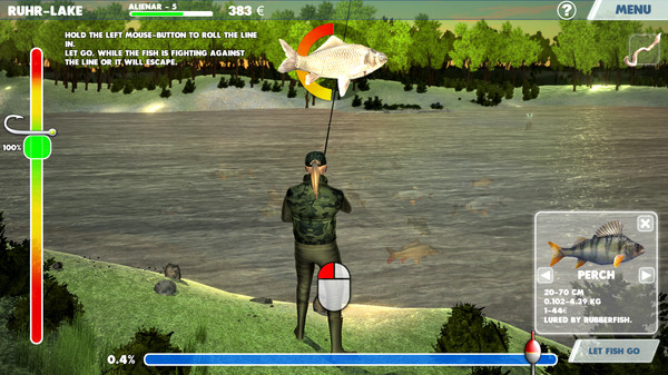 3D Arcade Fishing game for Linux 1