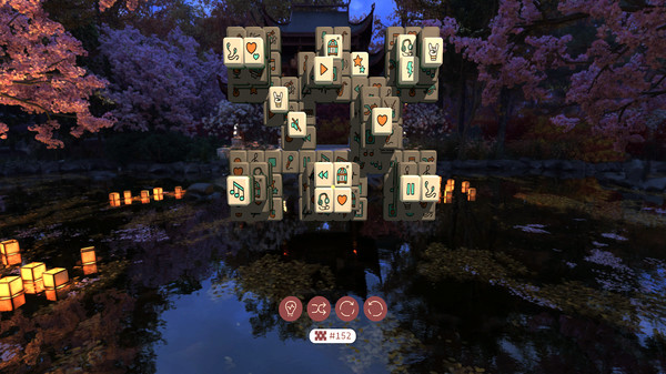 Скриншот из Relaxing VR Games: Mahjong