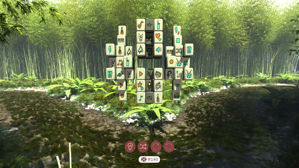 Скриншот из Relaxing VR Games: Mahjong