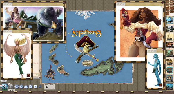 Скриншот из Fantasy Grounds - 50 Fathom's Player's Guide (Savage Worlds)