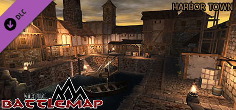 Virtual Battlemap DLC - Harbor Town cover art