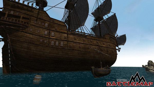 Скриншот из Virtual Battlemap DLC - Harbor Town