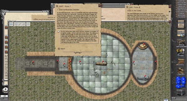 Скриншот из Fantasy Grounds - Shadow World: Tales from the Green Gryphon Inn (RMC)