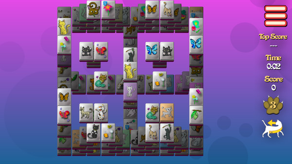 Скриншот из Meow-Jong Solitaire