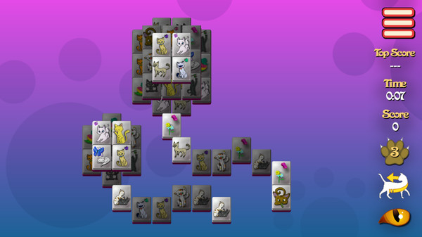 Скриншот из Meow-Jong Solitaire