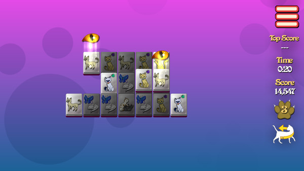 Скриншот из Meow-Jong Solitaire