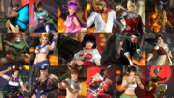 Скриншот из DOA5LR Halloween 2016 Costume Set