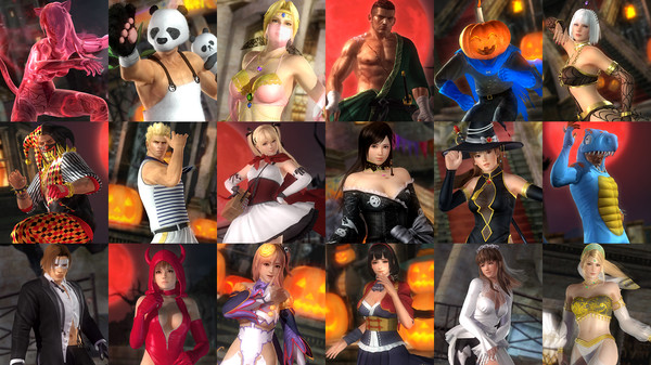 Скриншот из DOA5LR Halloween 2016 Costume Set