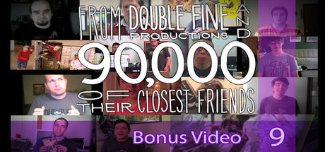 Double Fine Adventure: Ep09 Bonus - 90,000 Friends