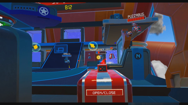 Warp League Basketball game for Linux 1