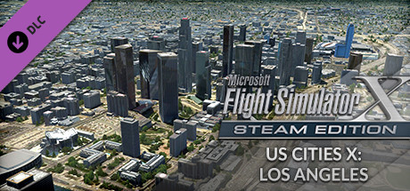 FSX Steam Edition: US Cities X: Los Angeles Add-On cover art