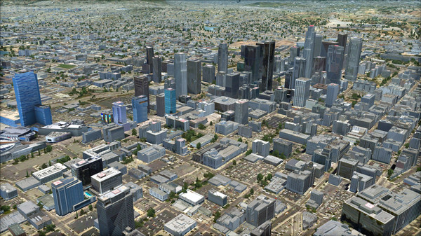 Скриншот из FSX Steam Edition: US Cities X: Los Angeles Add-On