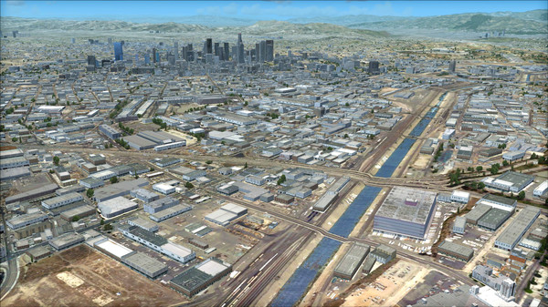 Скриншот из FSX Steam Edition: US Cities X: Los Angeles Add-On