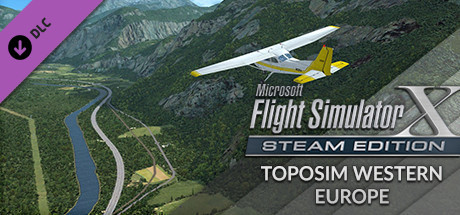 FSX Steam Edition: Toposim Western Europe Add-On