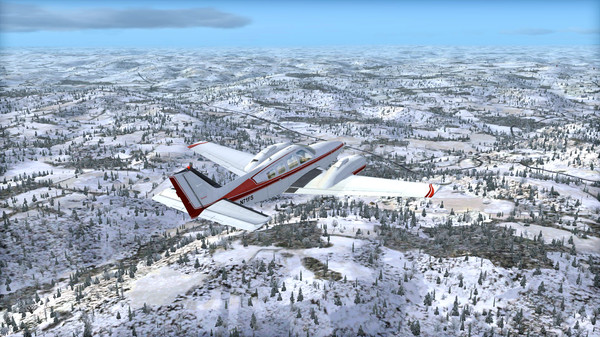 Скриншот из FSX Steam Edition: Toposim Western Europe Add-On