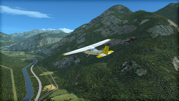 Скриншот из FSX Steam Edition: Toposim Western Europe Add-On