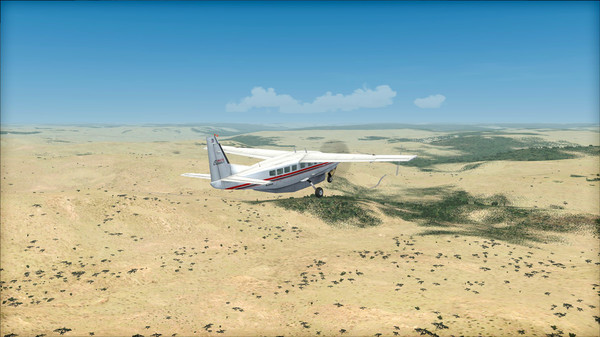 Скриншот из FSX Steam Edition: Toposim Central Africa Add-On