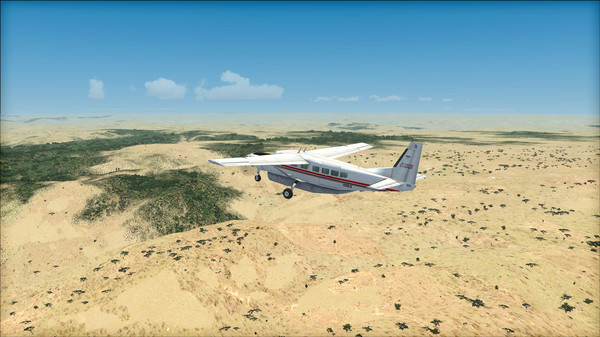 Скриншот из FSX Steam Edition: Toposim Central Africa Add-On