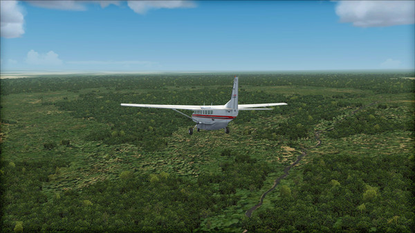 Скриншот из FSX Steam Edition: Toposim Central Africa Add-On