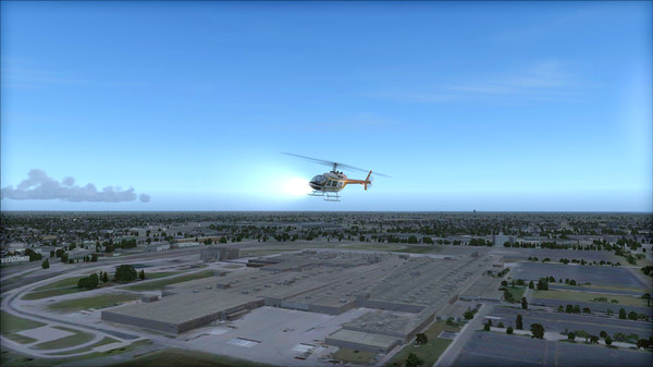 Скриншот из FSX Steam Edition: US Cities: Detroit Add-On