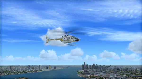 Скриншот из FSX Steam Edition: US Cities: Detroit Add-On