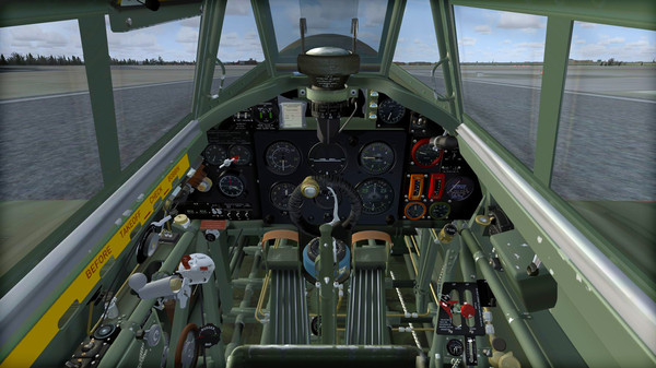 Скриншот из FSX Steam Edition: Battle of Britain Hurricane Add-On