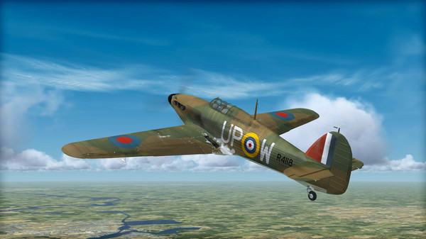 Скриншот из FSX Steam Edition: Battle of Britain Hurricane Add-On