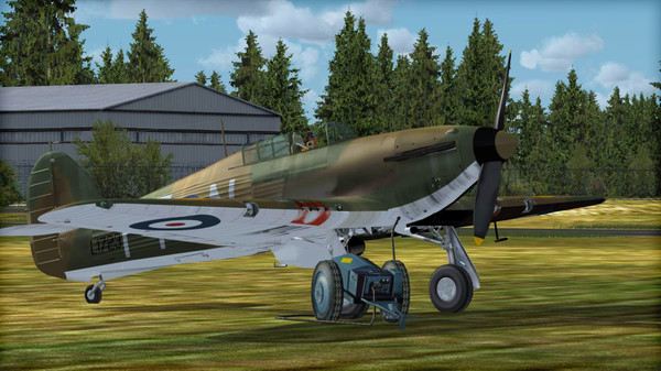 Скриншот из FSX Steam Edition: Battle of Britain Hurricane Add-On