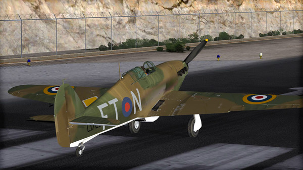 Скриншот из FSX Steam Edition: Battle of Britain Hurricane Add-On