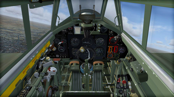 Скриншот из FSX Steam Edition: Battle of Britain Hurricane Add-On