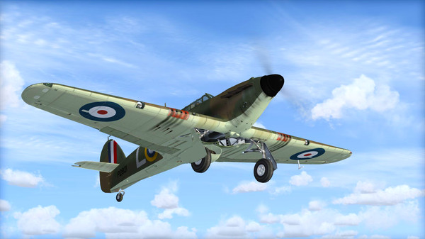 Скриншот из FSX Steam Edition: Battle of Britain Hurricane Add-On