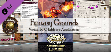 Fantasy Grounds - Super Powers Companion: 2nd Edition (Savage Worlds)