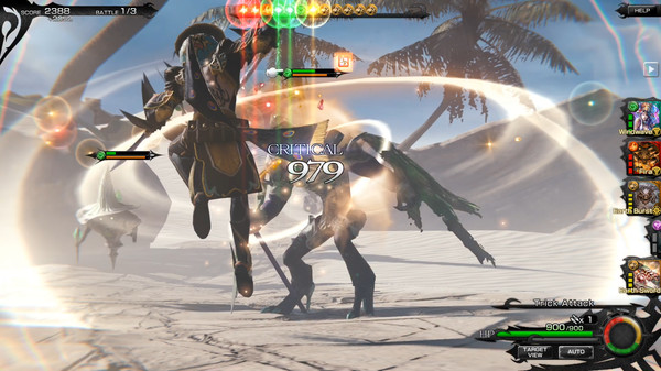 Скриншот из MOBIUS FINAL FANTASY