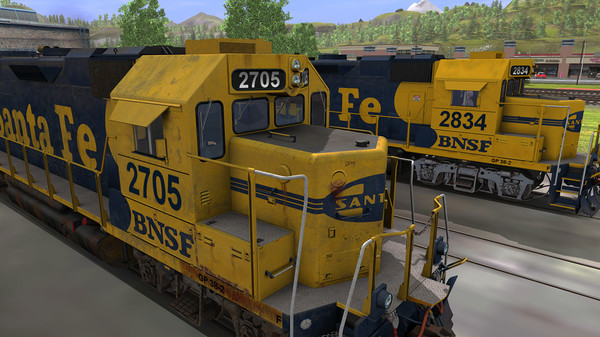 Скриншот из TANE DLC: ATSF GP38-2 Santa FE (2 Pack)