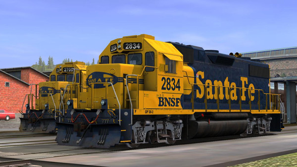 Скриншот из TANE DLC: ATSF GP38-2 Santa FE (2 Pack)