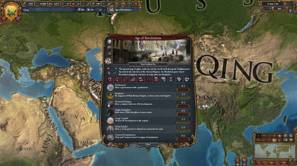 Скриншот из Europa Universalis IV: Mandate of Heaven