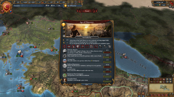 Скриншот из Europa Universalis IV: Mandate of Heaven