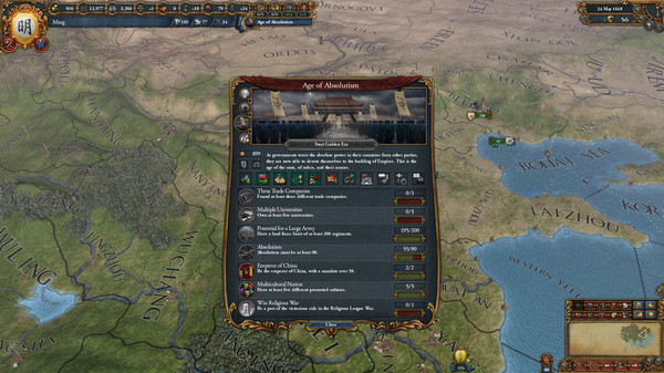 Скриншот из Europa Universalis IV: Mandate of Heaven