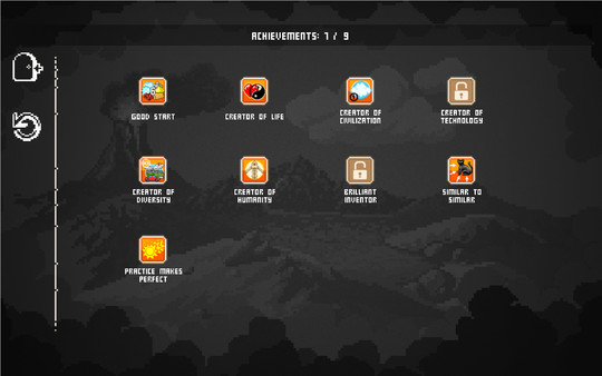 Скриншот из Doodle God: 8-bit Mania