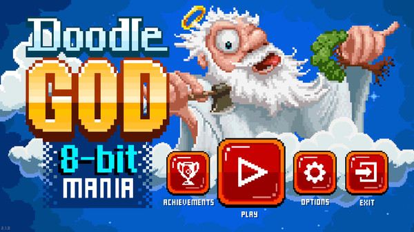 Скриншот из Doodle God: 8-bit Mania