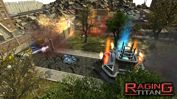 Raging Titan game for Linux 1