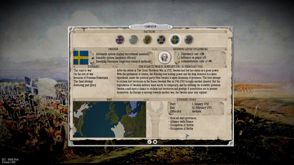 Скриншот из The Seven Years War (1756-1763) - Pomeranian War