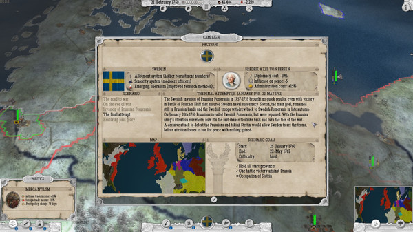 Скриншот из The Seven Years War (1756-1763) - Pomeranian War