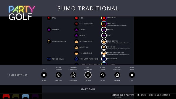 Скриншот из Party Golf