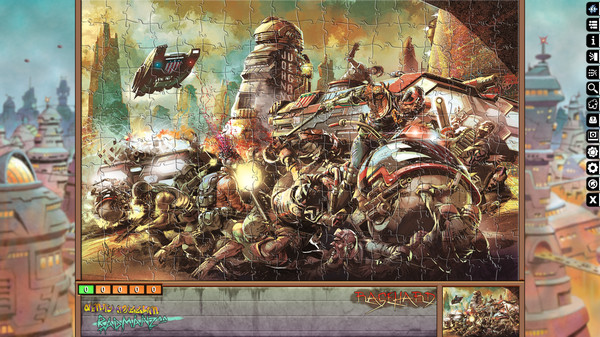 Скриншот из Pixel Puzzles Ultimate - Puzzle Pack: 2000 AD