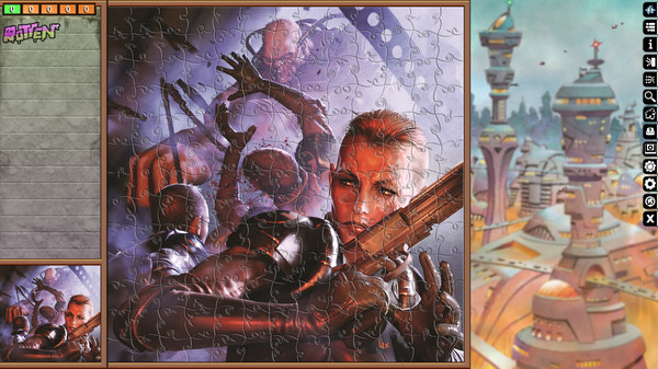 Скриншот из Pixel Puzzles Ultimate - Puzzle Pack: 2000 AD