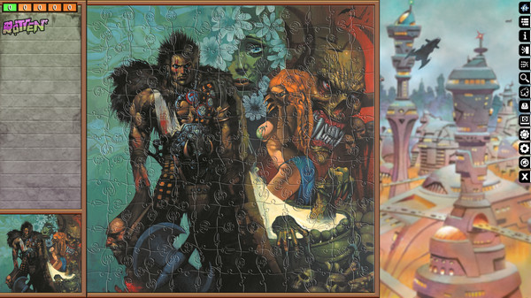 Скриншот из Pixel Puzzles Ultimate - Puzzle Pack: 2000 AD