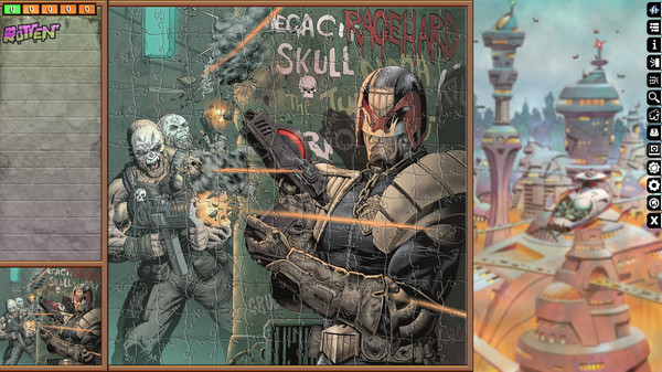 скриншот Pixel Puzzles Ultimate - Puzzle Pack: 2000 AD 0